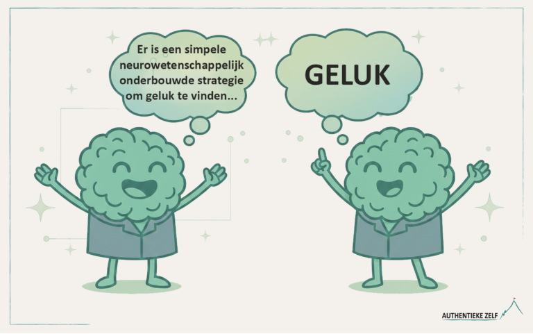 Visualisatie van de neurowetenschap van dankbaarheid in het menselijk brein